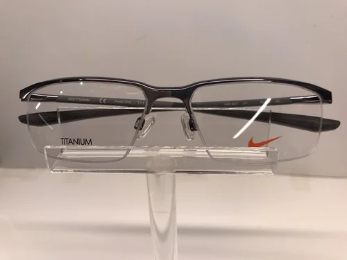 Nike 6071 Titanium Eyeglass Frame #071 59mm Authentic w/Case/Cloth
