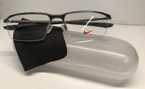 Nike 6071 Titanium Eyeglass Frame #071 59mm Authentic w/Case/Cloth 4