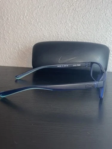 NIKE 7090 411 LIVE FREE Dark Navy Blue Matte Eyeglasses FRAME ONLY 53-17-140 3