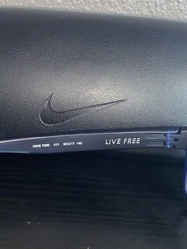 NIKE 7090 411 LIVE FREE Dark Navy Blue Matte Eyeglasses FRAME ONLY 53-17-140 4