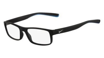 NIKE 7090 matte black crystal photo blue 018 Eyeglasses