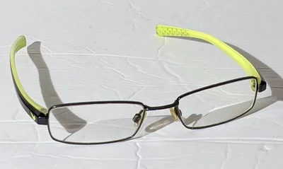 NIKE 8098 015 Black EYEGLASSES FRAME 48-20-140mmBlack/Yellow BARGAIN !!! 2