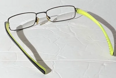 NIKE 8098 015 Black EYEGLASSES FRAME 48-20-140mmBlack/Yellow BARGAIN !!! 3