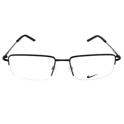 Nike Demo Rectangular Unisex Eyeglasses NIKE 8182 001 55 NIKE 8182 001 55