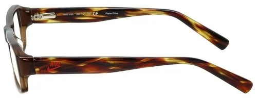 Nike Designer Reading Glasses 5524-200-48mm Crystal Brown Havana Stripe Tortoise 3