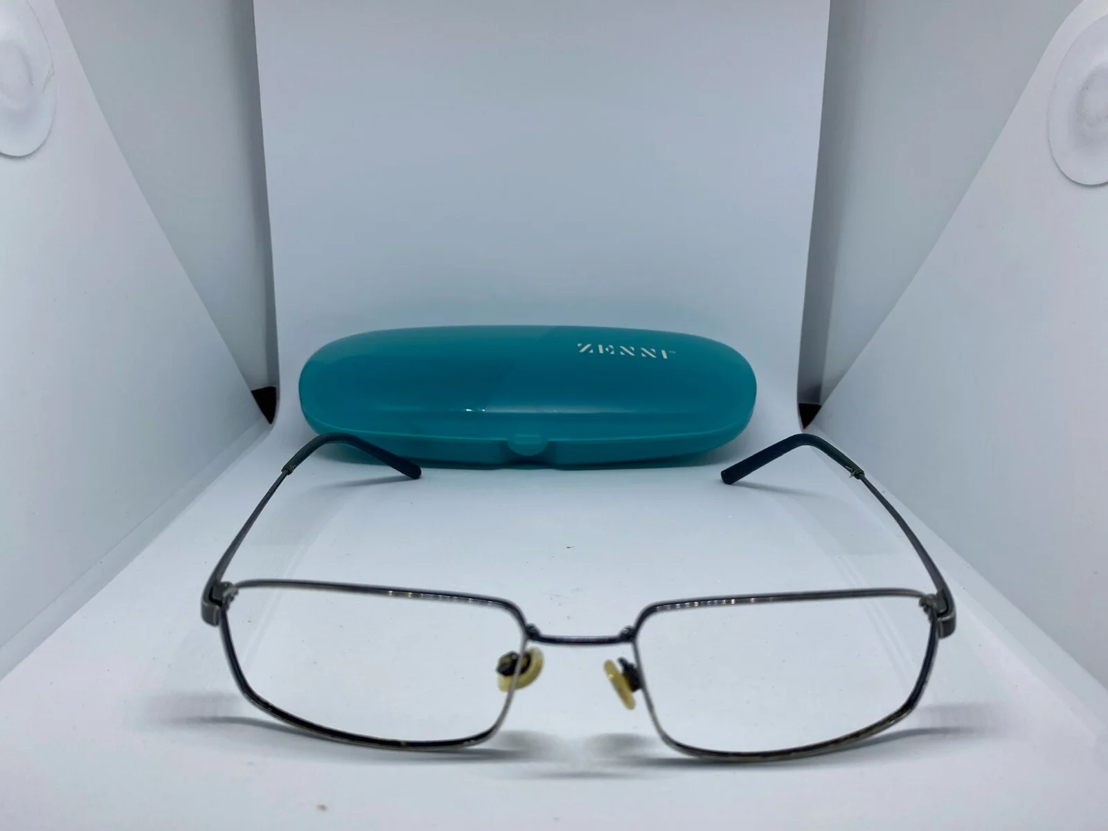 Nike Eyeglasses 4192 441 Flexon Blue Half Rim Metal Frame 55[]18 145 3