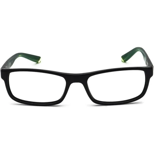 Nike Eyeglasses 7090 010 Black Rectangular Frame 53[]17 140 2