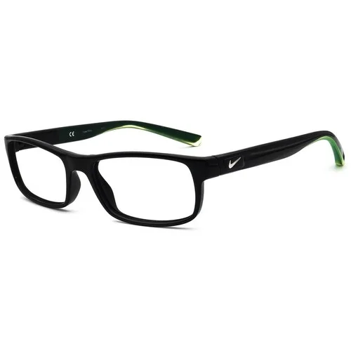Nike Eyeglasses 7090 010 Black Rectangular Frame 53[]17 140 3