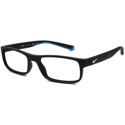 Nike Eyeglasses 7090 018 Live Free Matte Black Rectangular Frame 53[]17 140 2