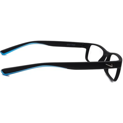 Nike Eyeglasses 7090 018 Live Free Matte Black Rectangular Frame 53[]17 140 3
