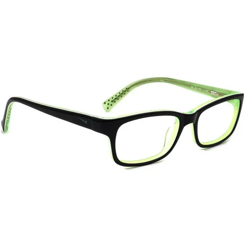 NIKE Eyeglasses Frames 5513 001 Black on Neon Green