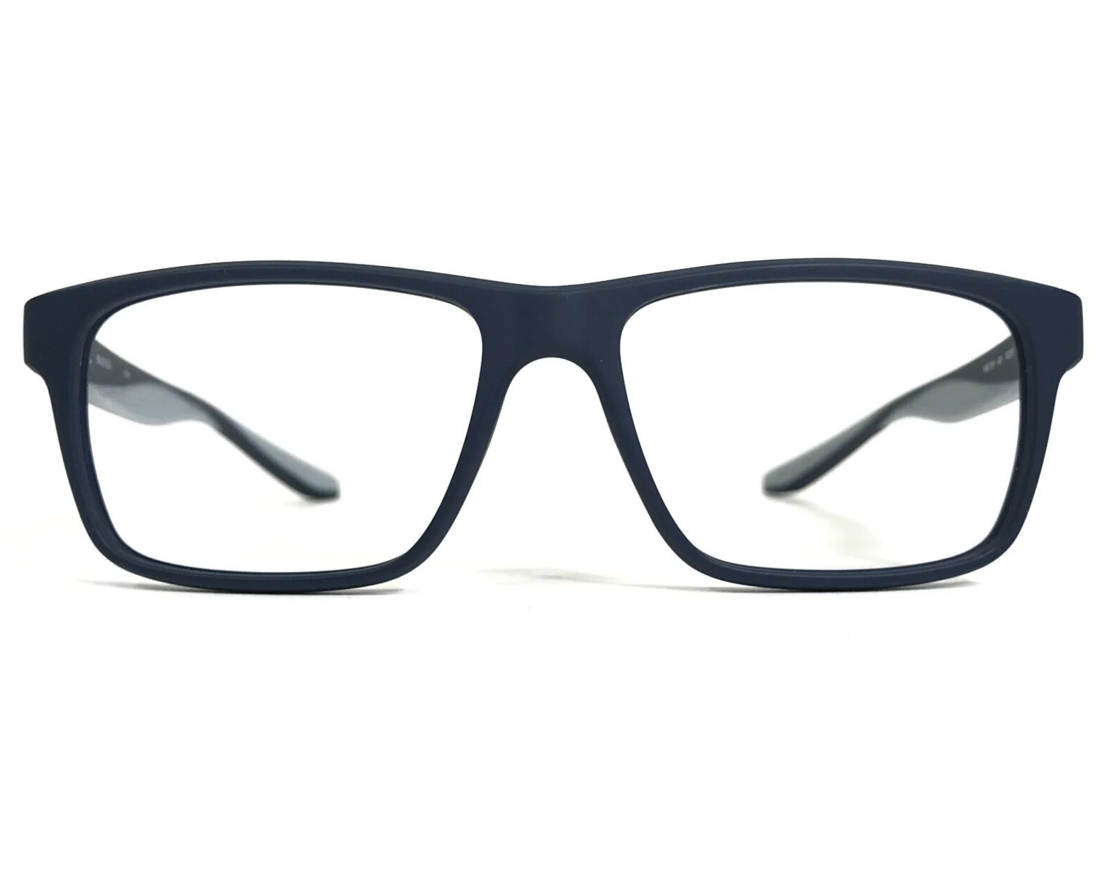 Nike Eyeglasses Frames 7101 400 Matte Grey Blue Square Full Rim 53-15-140 2