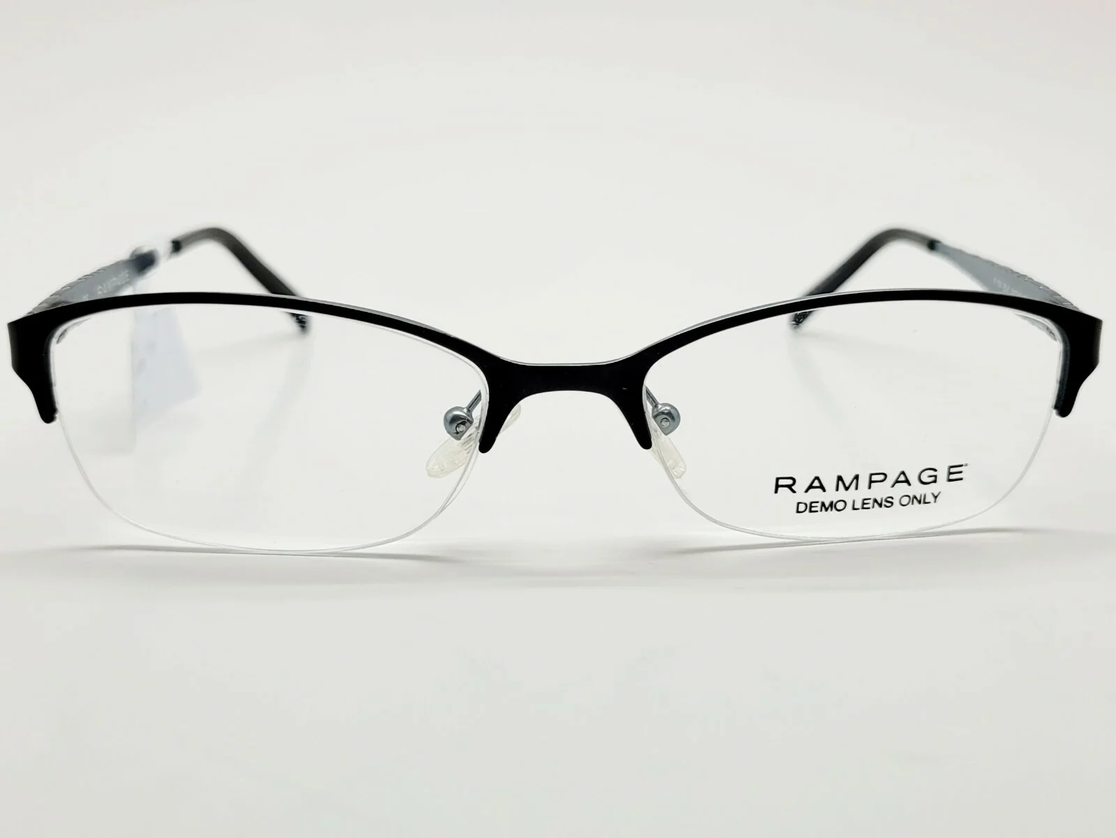 Nike Eyeglasses Frames 8130 001 Black Rectangular Full Rim 56-16-140 3