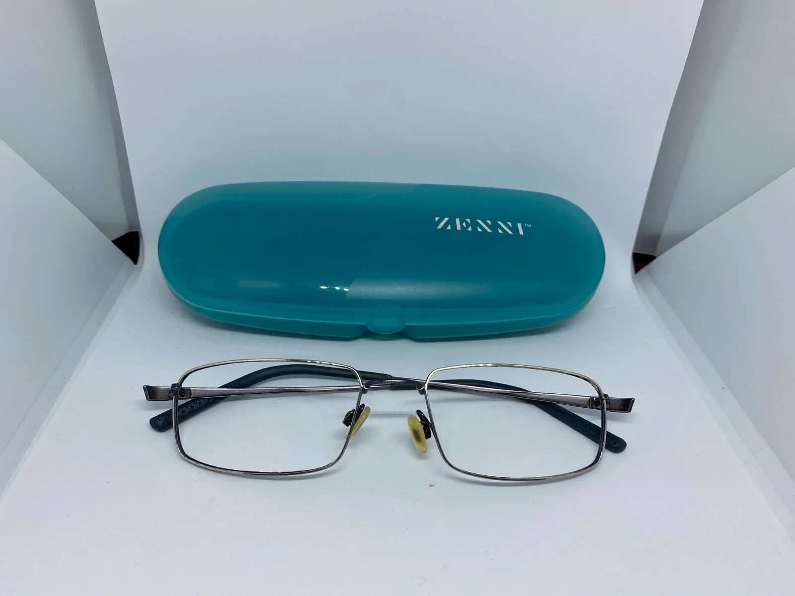 Nike Flexon Eyeglasses Frames 4192 Semi Rimless Metallic Unisex