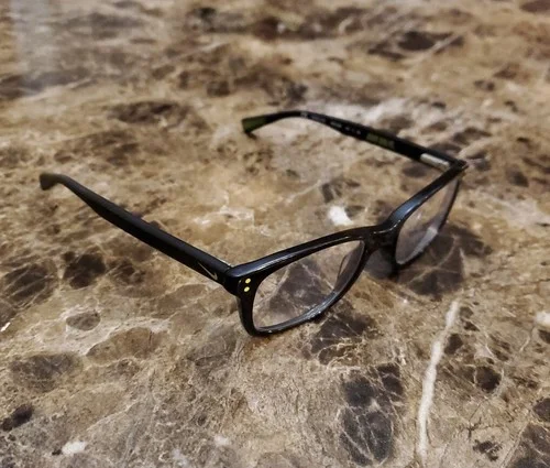 Nike Kids 5538 010 130 Black & Volt Eyeglasses FRAMES ONLY 3