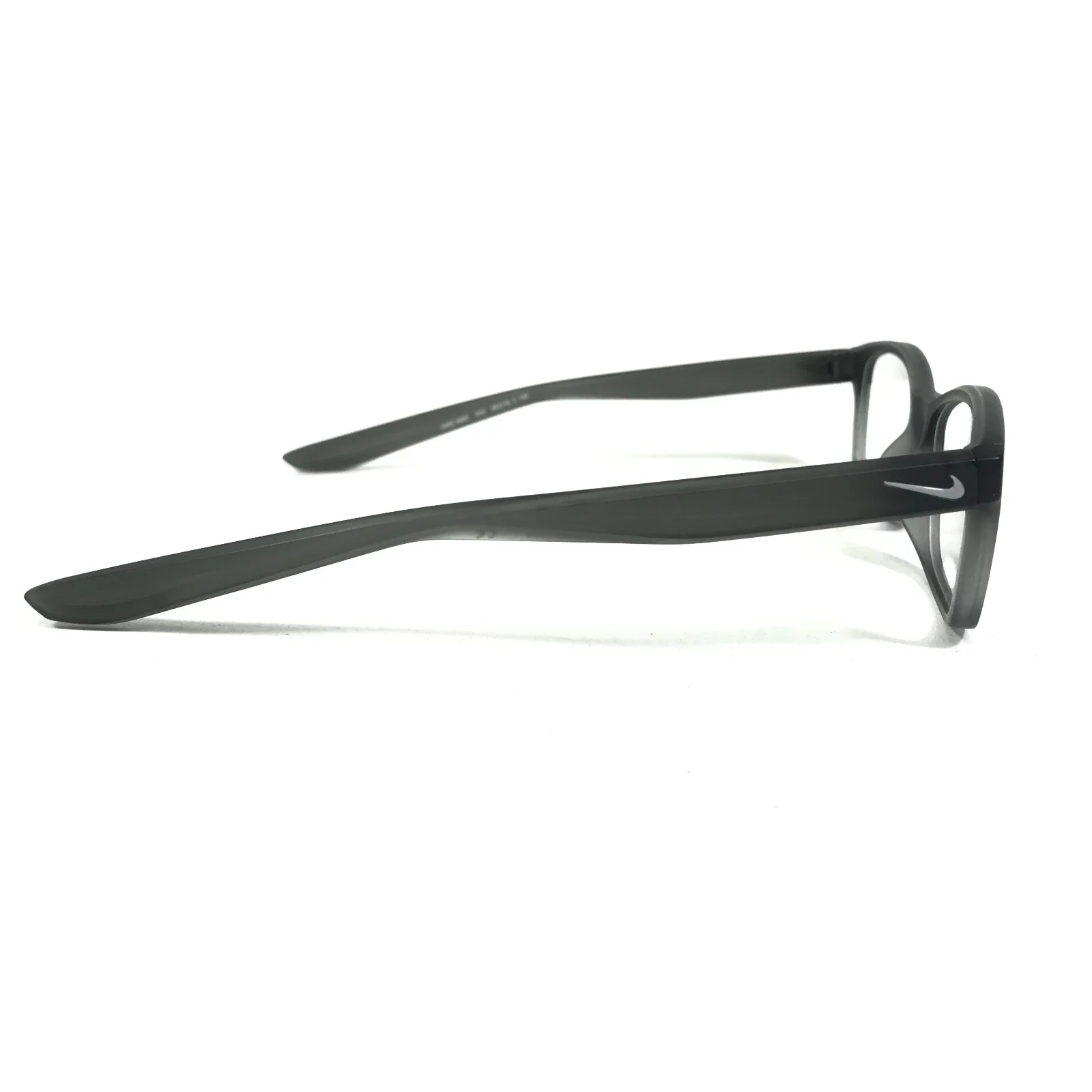 Nike Kids Eyeglasses Frames 5005 010 Matte Frosted Grey Rectangular 49-16-130 4