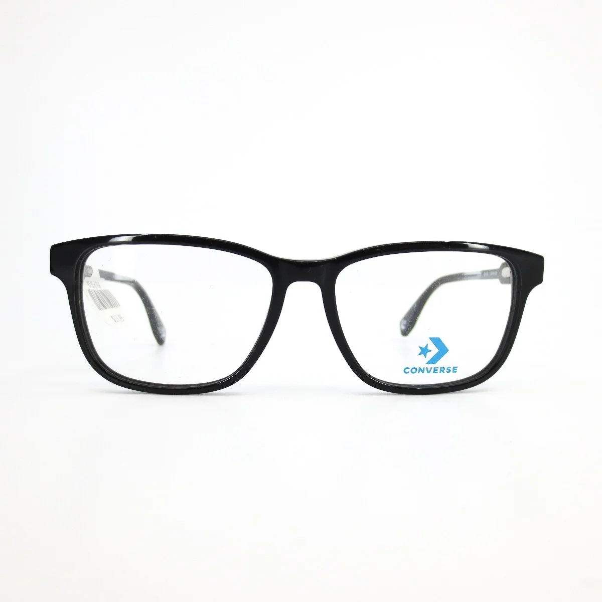 Nike Kids Eyeglasses Frames 5576 002 Black Blue Rectangular Full Rim 51-16-135 4