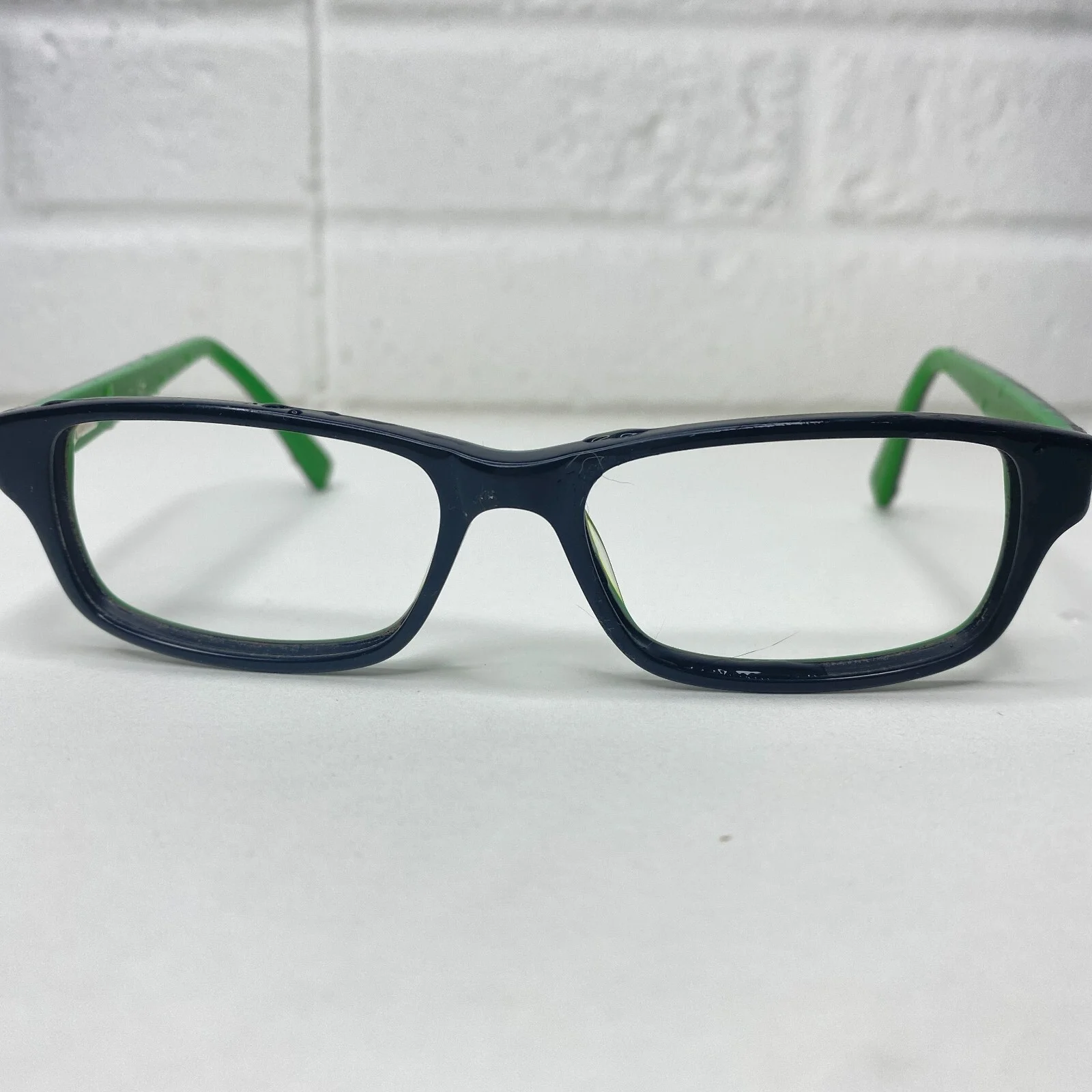 Nike KIDS NK5528 015 48mm Black Flash Lime *BITEMARKS Eyeglasses 48-15-135 2749
