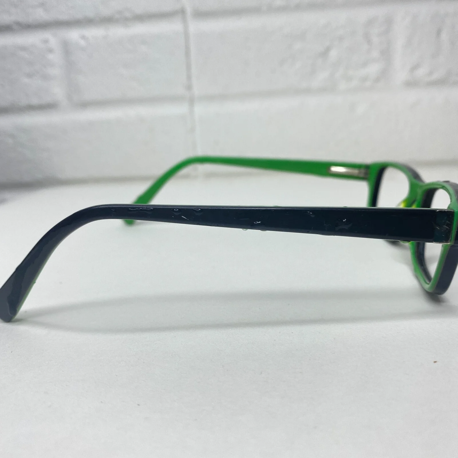Nike KIDS NK5528 015 48mm Black Flash Lime *BITEMARKS Eyeglasses 48-15-135 2749 4