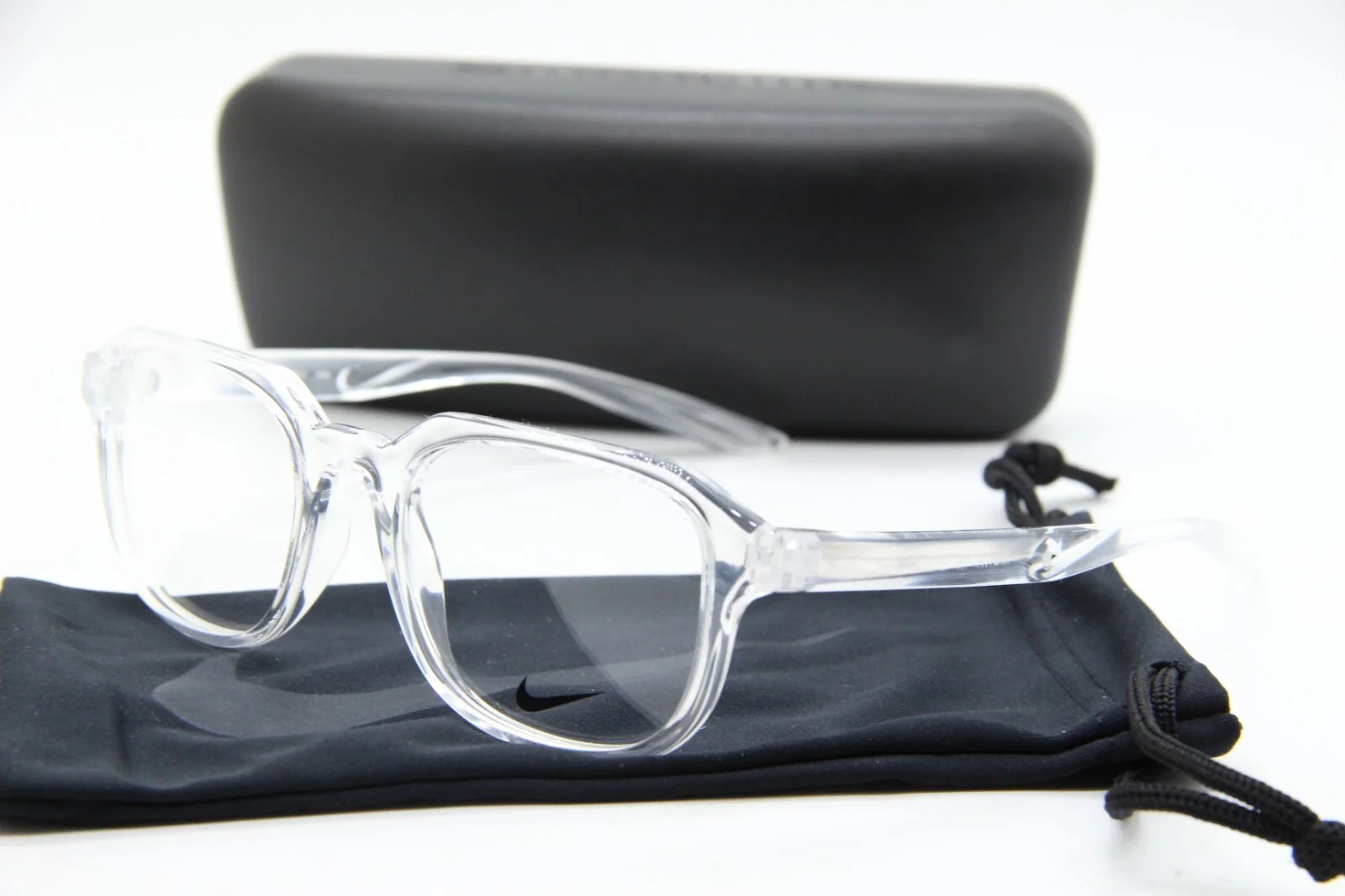 NIKE NIKE 7303 900 Eyeglasses Clear Frame 52mm