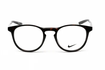Nike Unisex Eyeglasses Soft Tortoise Plastic Round Shape Frame Nike 7285 240 2