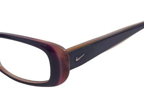 Nike Womens Eyeglass Optical Frames Dark Purple 7005 500 Size 52-15-140 2