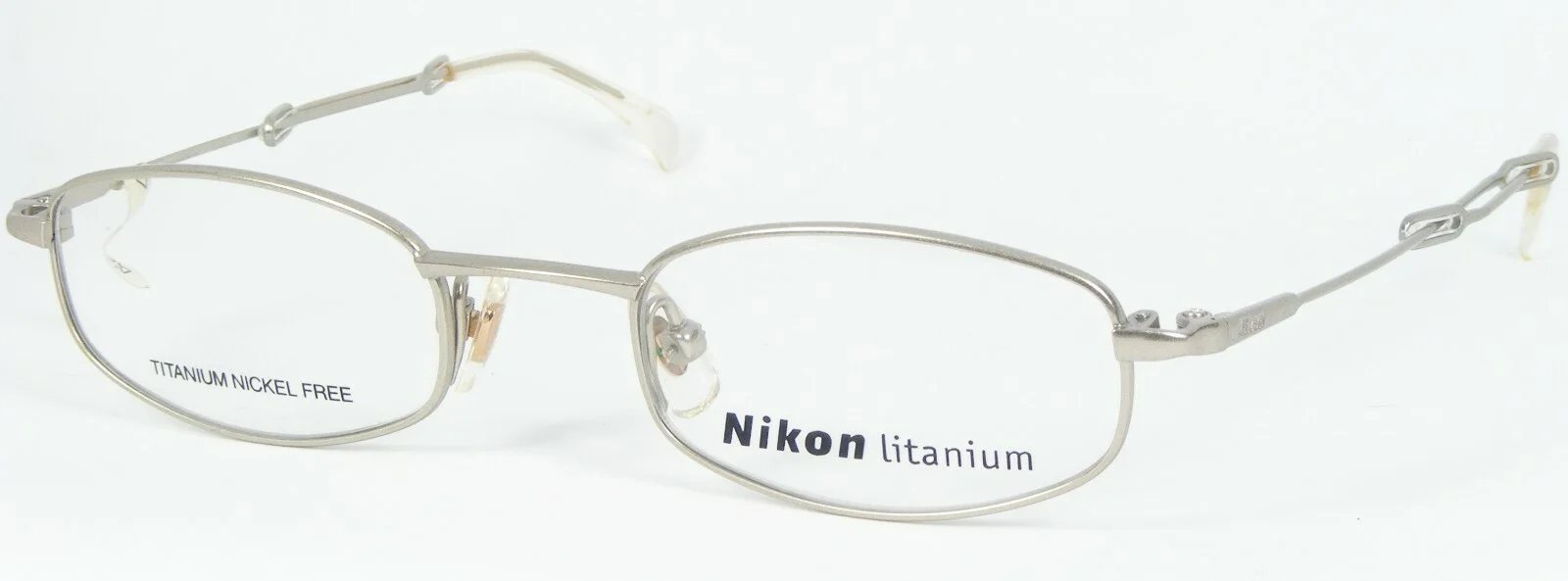 Nikon DT4884 0534 PALE GOLD GLITTER EYEGLASSES GLASSES TITANIUM FRAME 44-19-145