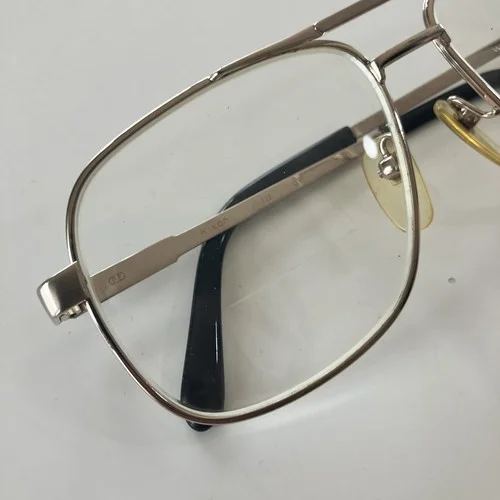 Nikon Japan Gold Large Aviator Style Eyeglasses Frame 2