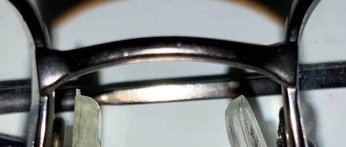 Nikon Mens Dura Titan Titanium eyeglass frames Full Rectangular Bronze 54-17-145 4