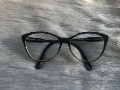 NINA RICCI Eyeglass Frames * Two-Tone Gray + Gold * VNR101K COl. OAF * 135 4