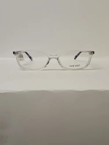 Nine West Eyeglasses Frames NW 5173 000 52-16-135 Crystal