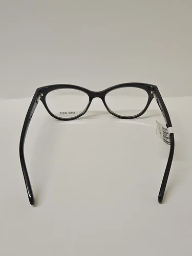 Nine West Eyeglasses Frames NW5131 030 Black Cat Eye Sparkly Glitter 49-16-135 4