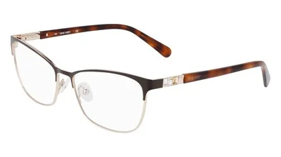 NINE WEST NW 1099 NW1099 brown gold 210 Eyeglasses