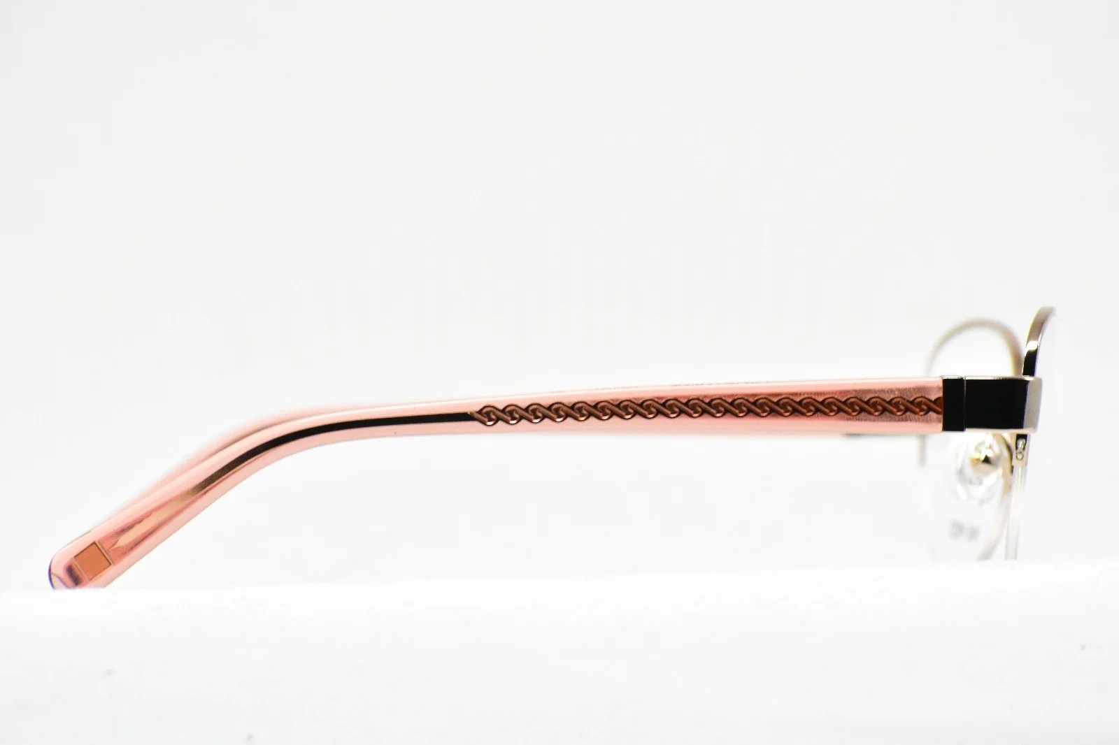 NINE WEST NW1054 780 Rose Gold 51-18-135 Half Rim Eyeglass Frames X910 4