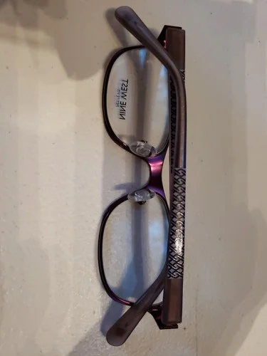 NINE WEST NW1057 505 Plum Purple 47-16-135 Eyeglasses Petite Fit Flex Hinge X835 2