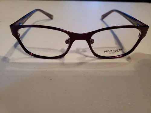 NINE WEST NW1057 505 Plum Purple 47-16-135 Eyeglasses Petite Fit Flex Hinge X835 3