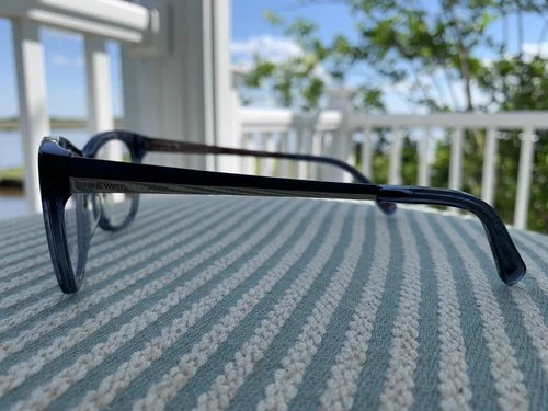 Nine West NW8005 Blue Cat Eye Women Full Rim 51-17-135 Eyeglasses Frames & Case 3