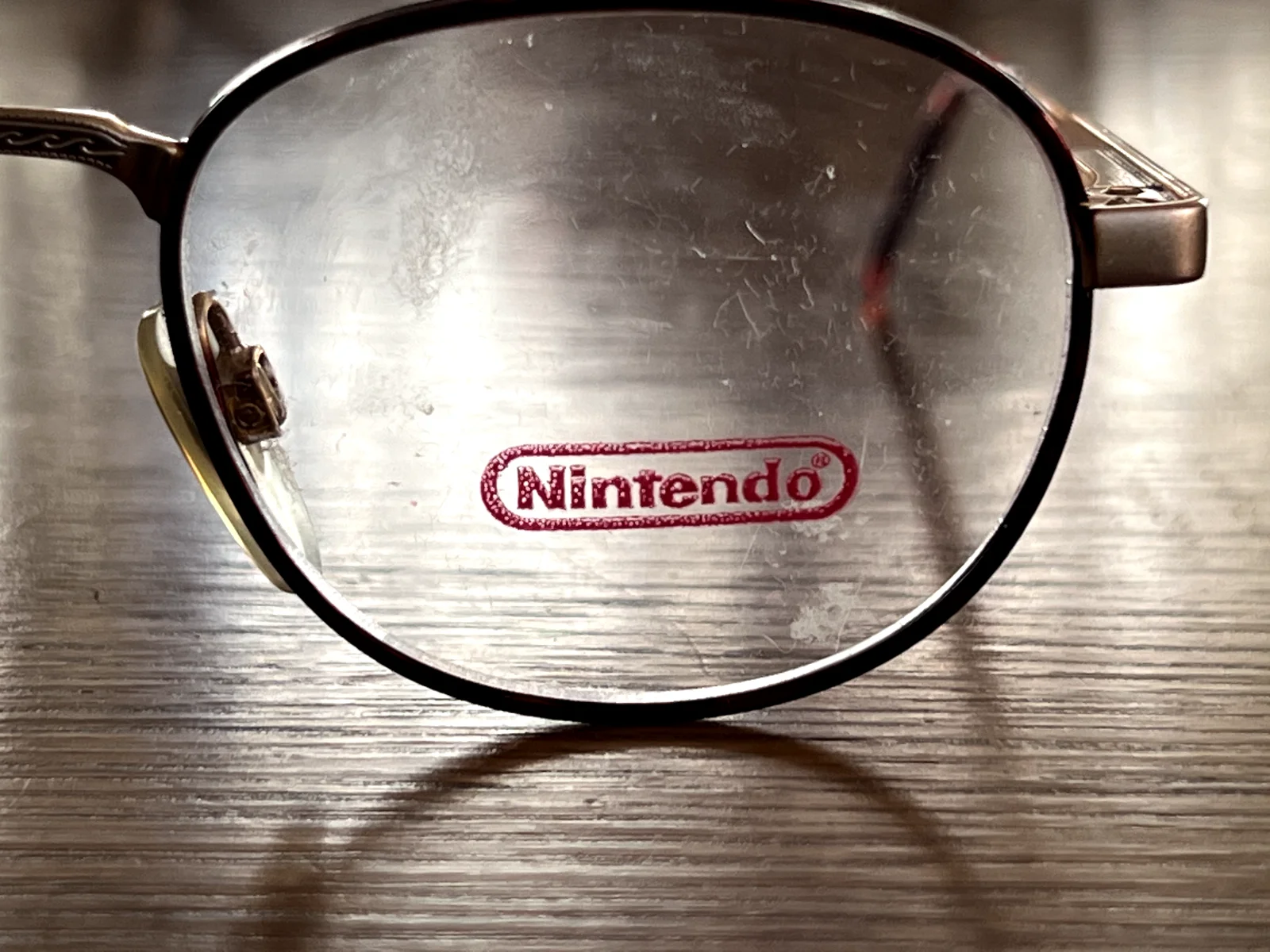 Nintendo by Ambassador 045 06 125 Eyeglasses FRAMES Made in Hong Kong 45 19 3