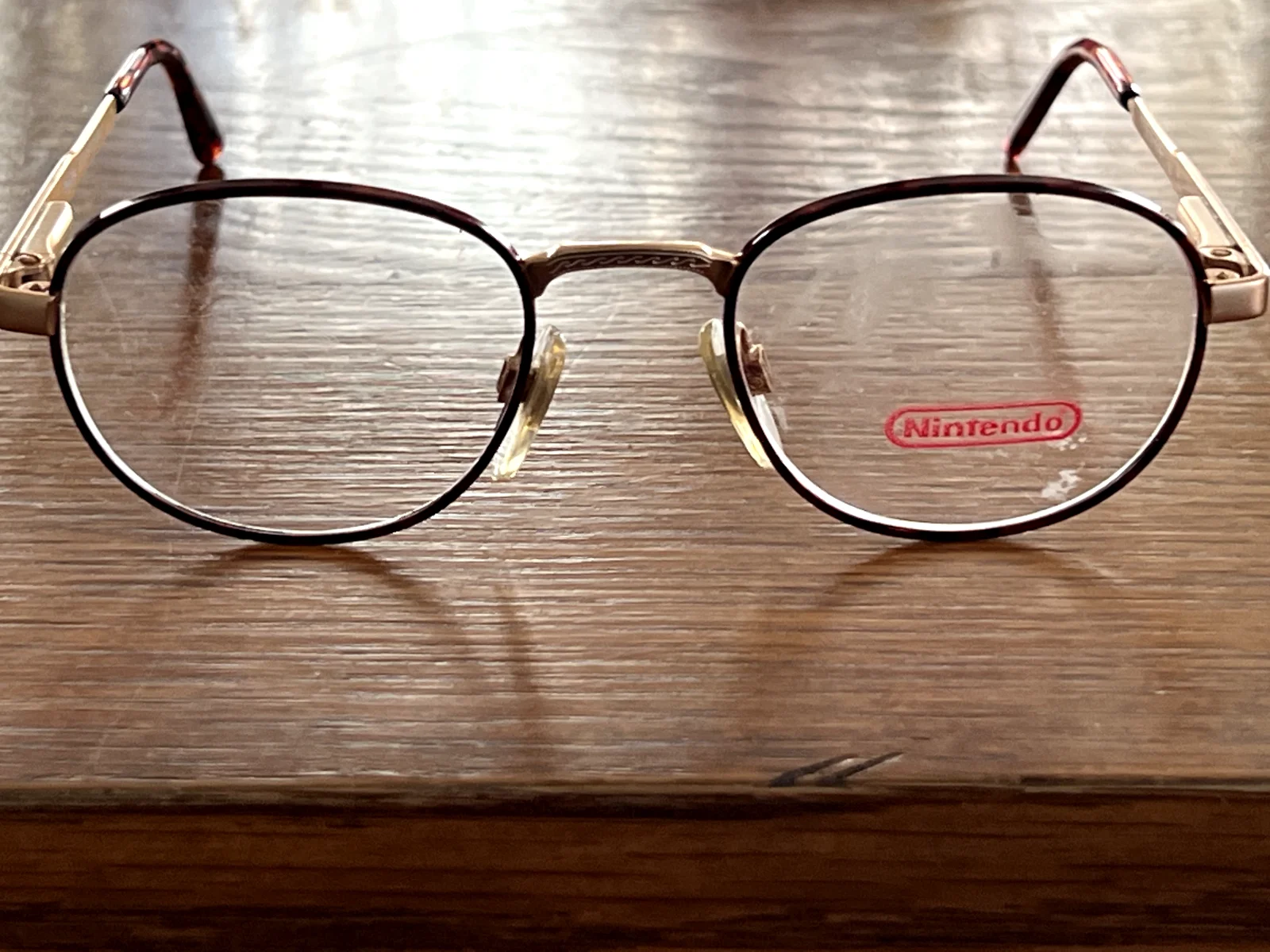 Nintendo by Ambassador 045 06 125 Eyeglasses FRAMES Made in Hong Kong 45 19 4