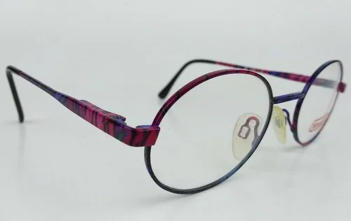 Nintendo by Renaissance Ni 046-10-130 Eyeglasses Frame France Round 48 18 130mm 3