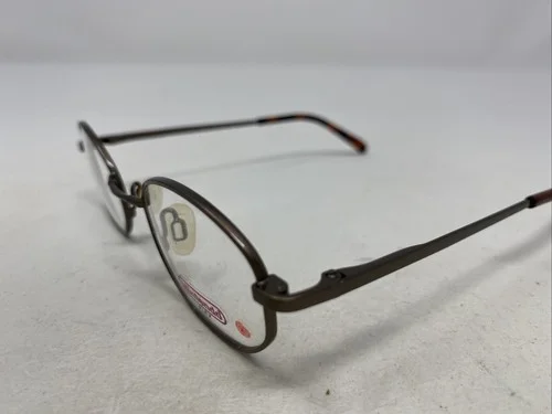 Nintendo Eyewear NF-203 MBR 43-20-125 Matte Brown Full Rim Eyeglasses Frame &U86 2