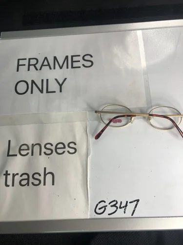 Nintendo Eyewear NF-204 MBR 42-21 125 Glasses Frames G347