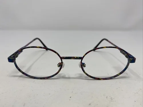 Nintendo France Ni 046 30 48-18-130 Multi Color Full Rim Eyeglasses Frame B704