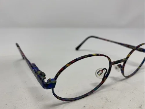 Nintendo France Ni 046 30 48-18-130 Multi Color Full Rim Eyeglasses Frame B704 3