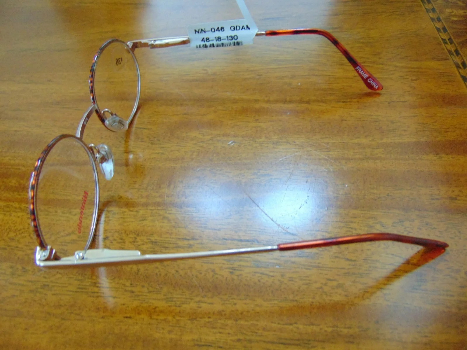 NINTENDO KIDS EYEGLASSES OVAL FRAMES NIN-046 48-18-130 BRAND NEW!!! 4