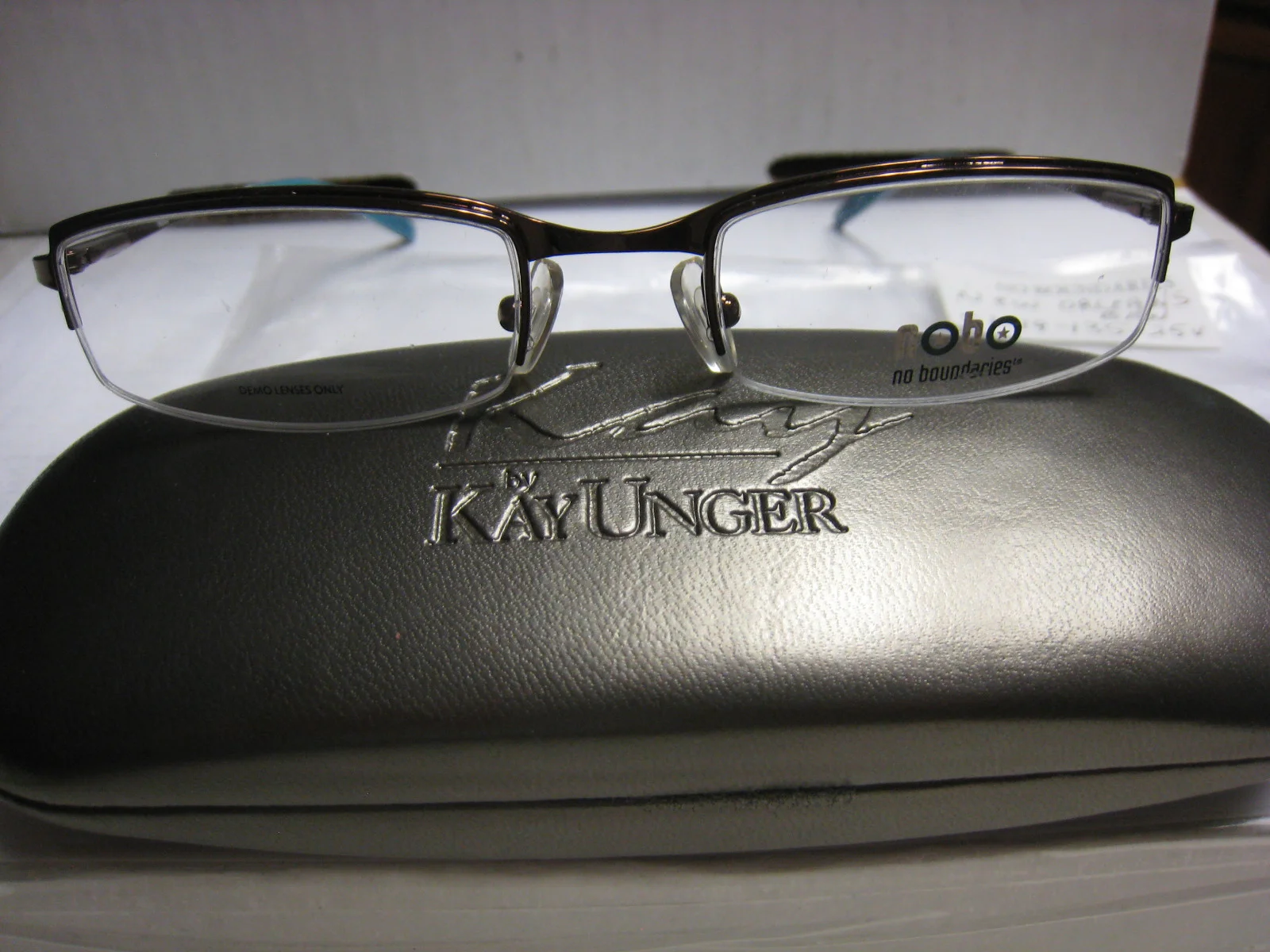 NO BOUNDARIES EYEGLASS FRAMES Style NEW ORLEANS in BROWN 51-19-135