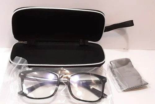 Noel Oscar Blue Light Blocking Glasses For Computer Users Unisex - Black 2