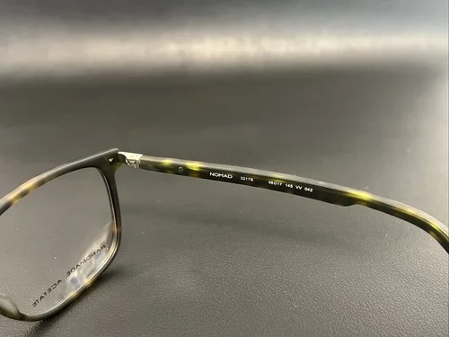 NOMAD MOREL 3217S Handmade Acetate Eyeglass Frames 56-17-145 Tortoise 3