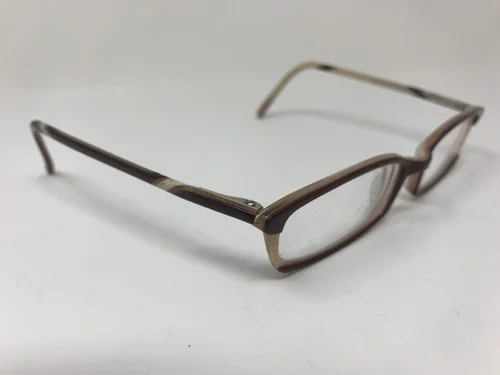 Norma Kamali Eyeglasses Handmade Mod.7211 50-17-140 Honey Bone Beige GB69 4