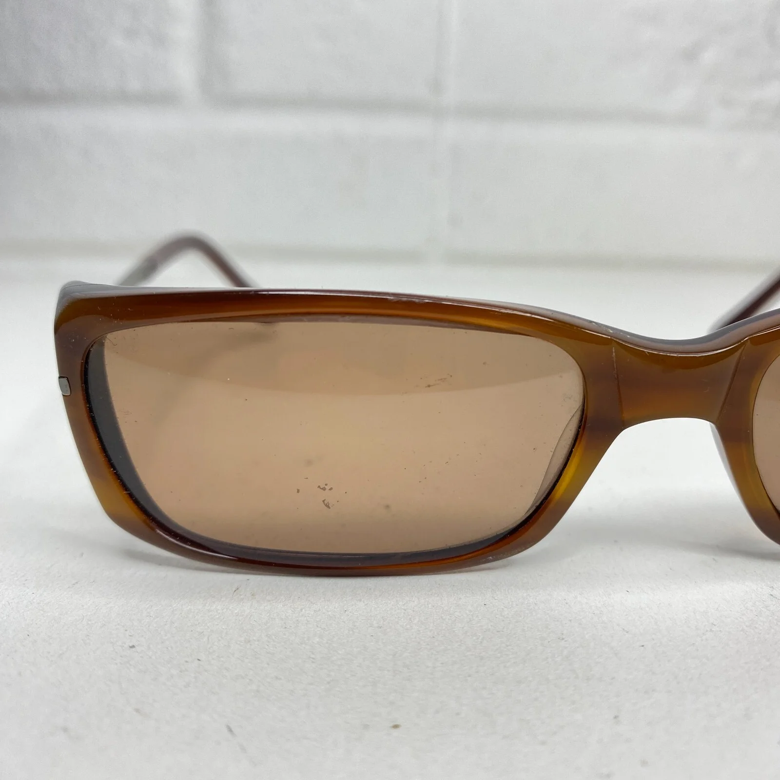 Norma Kamali Sunglasses Eyeglasses Framers Brown Womens Rectangular 17317 2